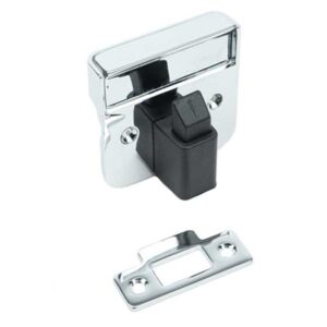Drawer Catch Concealed, Flush - Chrome