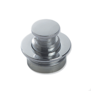 Knob and Ferrule 16mm Chrome