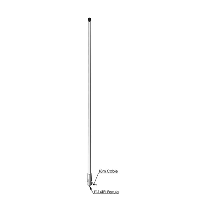 AC ANTENNA CELMAR4 3FT VHF AERIAL 683935