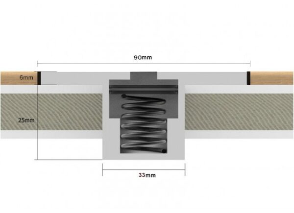 Tie-Down With Pad-Eye Kit 5.4m