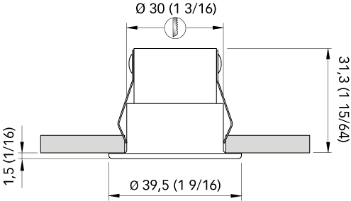 FLORA TULIP DOWNLIGHT