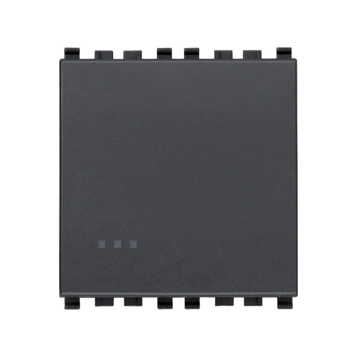 Vimar 1P 16AX 1-way switch 2M grey