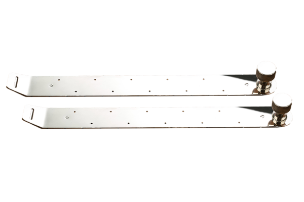 Platform chock plates for any platform or flybridge used with fwd and aft deck fittings RMC1000